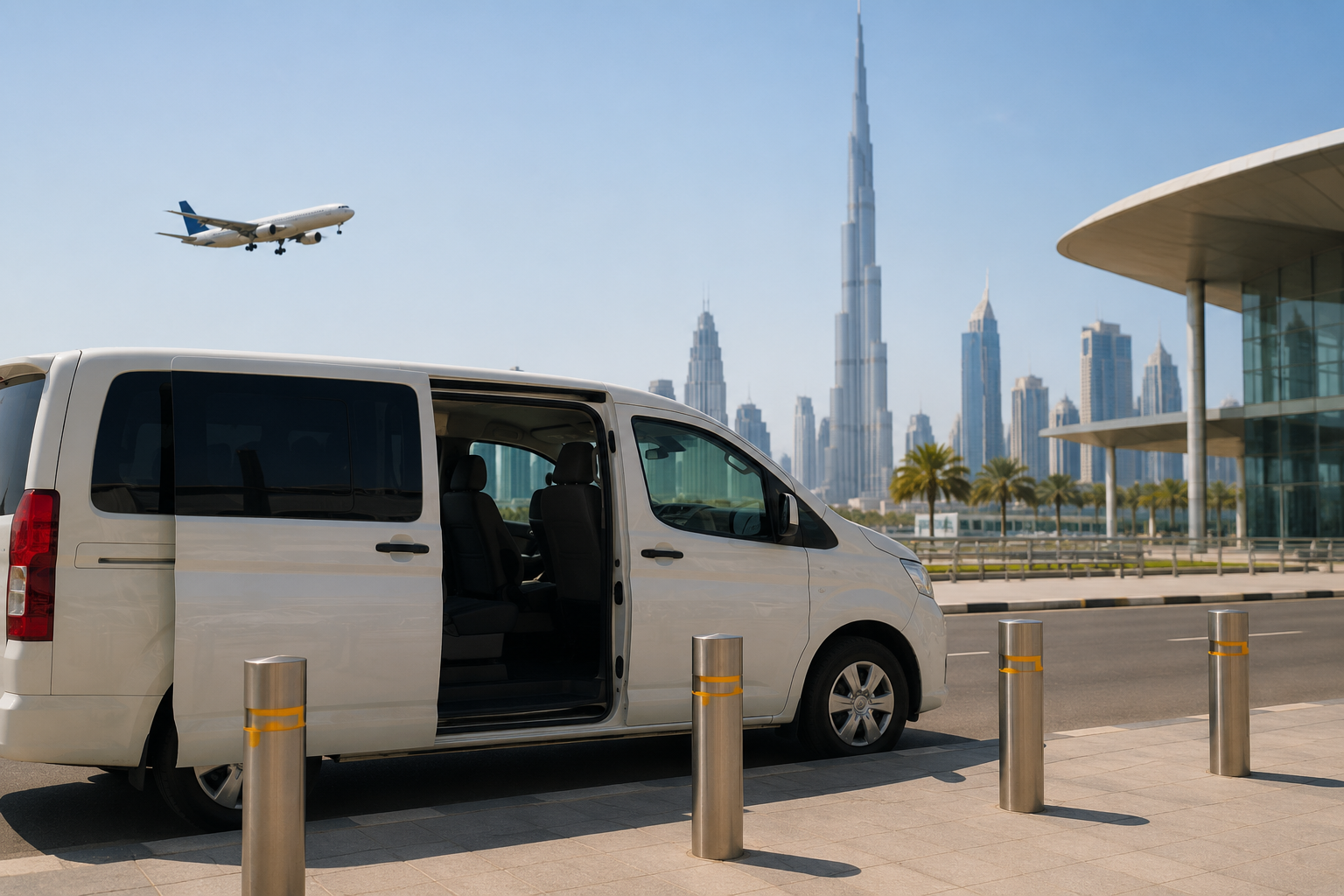 Privát reptéri transzfer Dubai